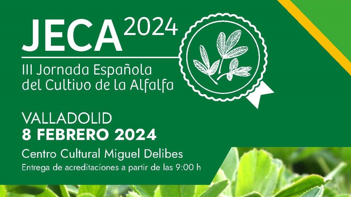 En este momento estás viendo JECA 2024, III Jornada Española del Cultivo de la Alfalfa